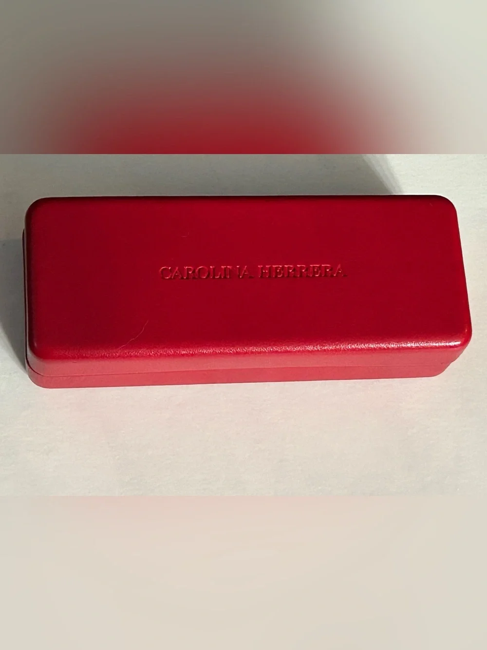 Carolina Herrera Red Glasses Jewelry Sunglasses Accessory Case